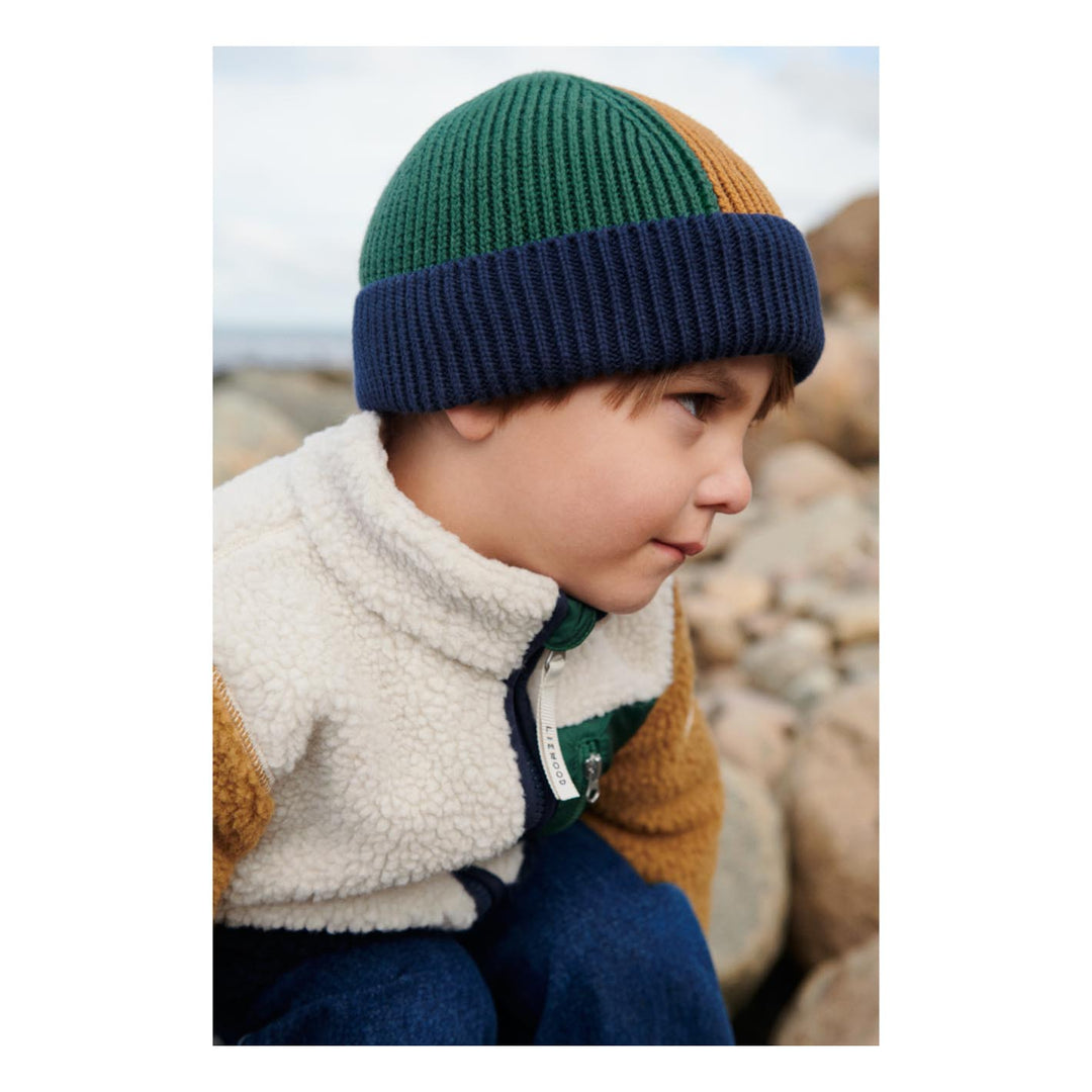 LIEWOOD Ezra Beanie, garden green mix