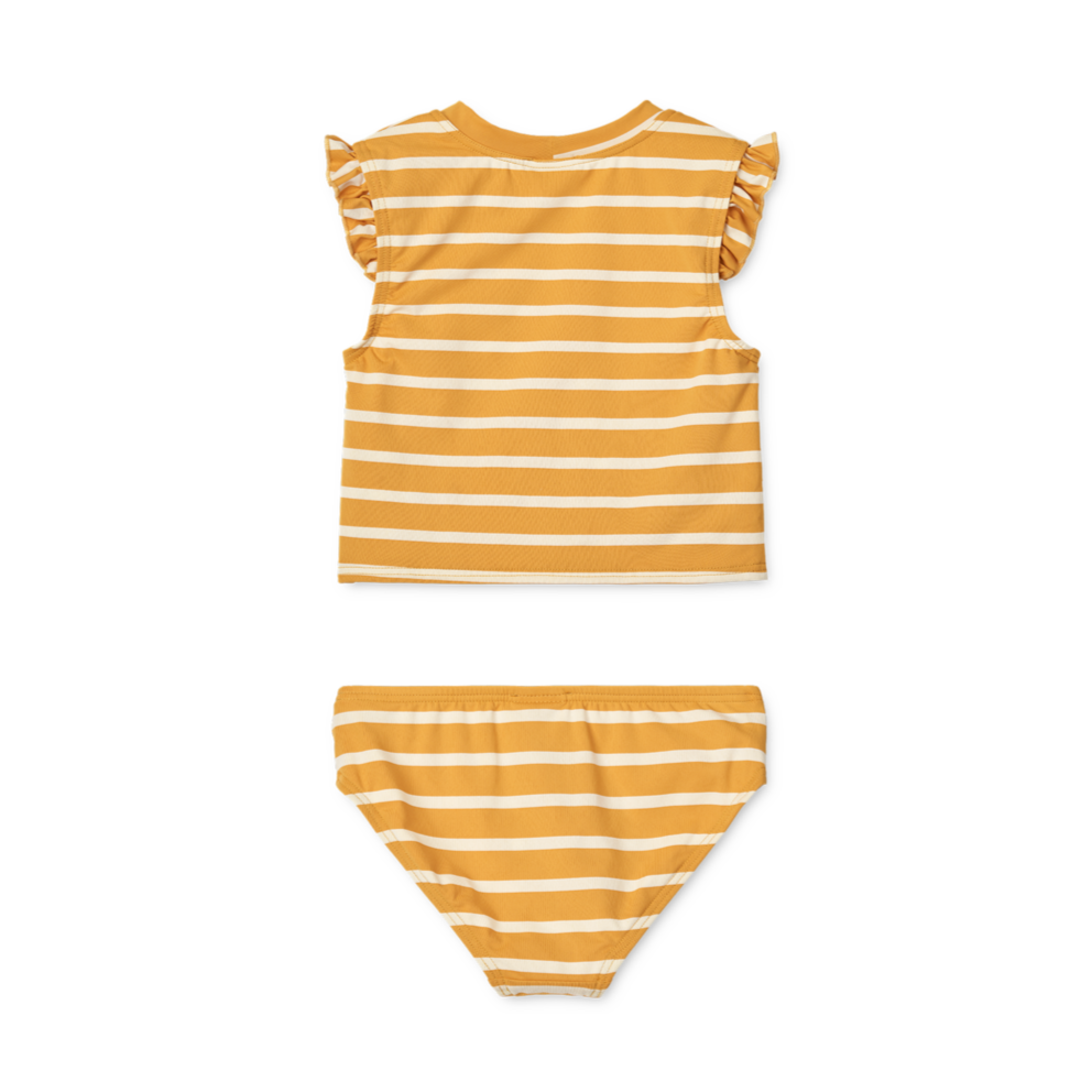 LIEWOOD Bikini Set Judie Stripe, yellow/creme