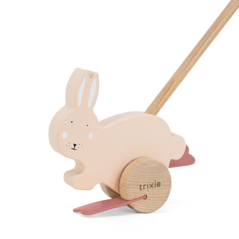 Trixie Schiebetier aus Holz - Mrs. Rabbit